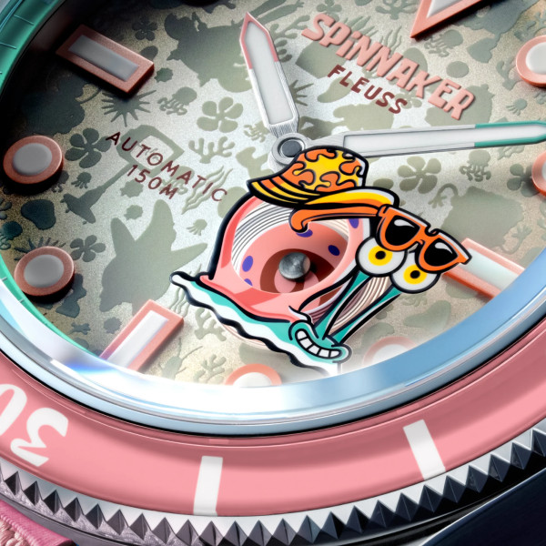 Montre Spinnaker - Fleuss Automatic Spongebob Squarepants Shell Mates Limited Edition - SP-5160-04 - Gary The Grey