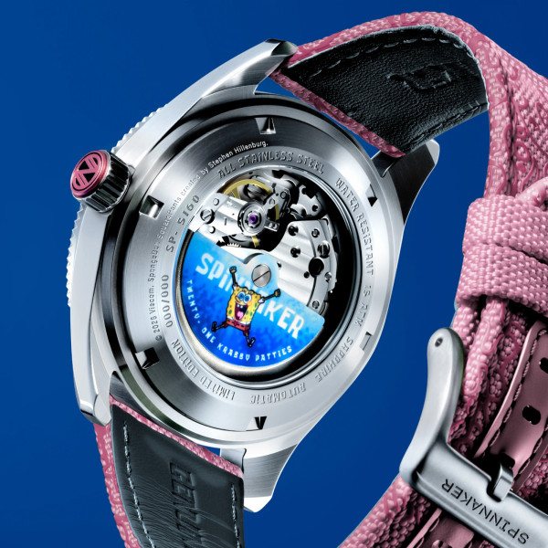 Montre Spinnaker - Fleuss Automatic Spongebob Squarepants Shell Mates Limited Edition - SP-5160-04 - Gary The Grey