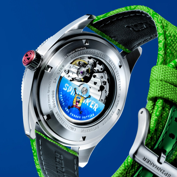Spinnaker Watch - Fleuss Automatic Spongebob Squarepants Shell Mates Limited Edition - SP-5160-06 - Patrick Green